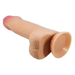 Фалоімітатор - Pretty Love Sliding Skin 8.1" Flesh - мініатюра 4
