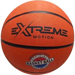 Мяч баскетбольный Bambi Extreme Motion размер №7 коричневый (BB1486)
