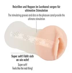Мастурбатор Stroker Soft Masturbator - мініатюра 6
