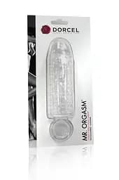 Насадка на член Dorcel Mr. Orgasm з кільцем для мошонки, ультрастимулюючий рельєф Dorcel MD0609 90245 - мініатюра 3