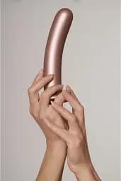 Фалоімітатор Ouch! Smooth G-Spot Dildo 7'' 17.7 см (рожевий) - мініатюра 14