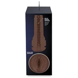 Мастурбатор-вагіна Kiiroo Feel Stroker Dark Brown для секс-машини Keon - мініатюра 9