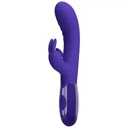 Вібратор Pretty Love Cerberus Licking Vibrator Blue - мініатюра 2