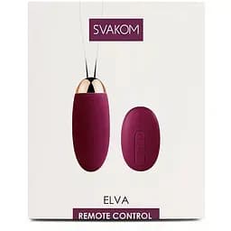 Віброяйце з пультом керування Svakom Elva Violet - мініатюра 8
