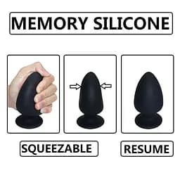 Анальний корок SilexD (Model 1 size M) SILEXD SO5552 93604 - мініатюра 5