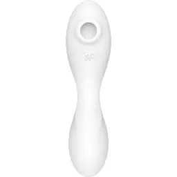 Вакуумний смарт-стимулятор із вібрацією Satisfyer Curvy Trinity 5 (White) - мініатюра 2