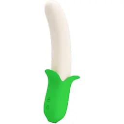 Вибратор Pretty Love Banana Knight 19.5 см зеленый