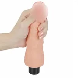 Вібратор тілесного кольору Reel Softee Dildo Flesh 7 Love Toy 66-LV0911 24235 - мініатюра 3
