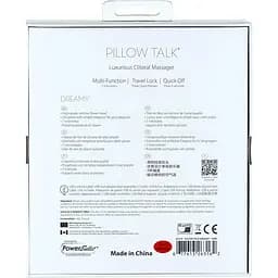 Dакуумний кліторальний стимулятор Pillow Talk Dreamy із кристалом Swarovski - мініатюра 7
