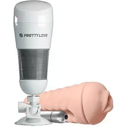 Мастурбатор Pretty Love Hedy с вибрацией телесный