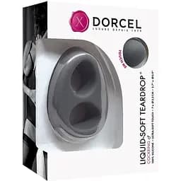 Эрекционное кольцо Dorcel Liquid-Soft Teardrop 7 см серый