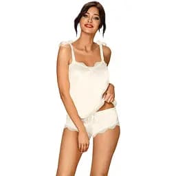 Еротичні комплект Obsessive Neve S/M білий