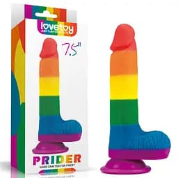 Фалоімітатор - Prider Dildo 7.5" - мініатюра 11