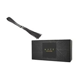Флогер Bijoux Indiscrets MAZE - Tassel Flogger Black - мініатюра 2