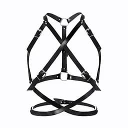 Женская портупея Art of Sex - Agnessa Leather harness, Черный, XS-M