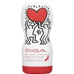 Мастурбатор Tenga Keith Haring Deep Throat Cup Глубокая глотка с вакуумной стимуляцией (4821002029938)