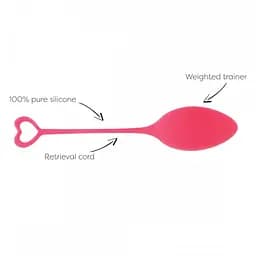 Набір вагінальних кульок Mae B Pelvic Floor Exercise Kegel Balls Red - мініатюра 5