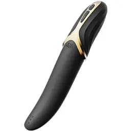 Вибратор Zalo Eve Ivory 22 см черный