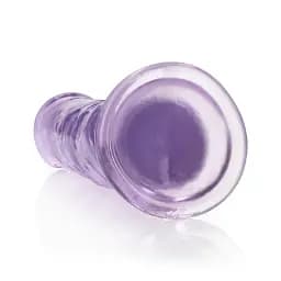 Фалоімітатор RealRock Crystal Clear, 25 см (фіолетовий) - мініатюра 7