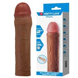 Насадка на пенис Pretty Love Chane, коричневая PRETTY LOVE BI-026254-1 103665