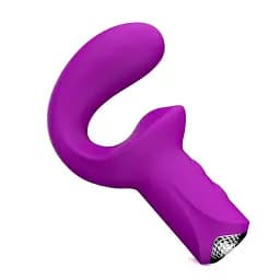 Вибратор I’MCUM DeepHook Dual Vibrator Purple для стимуляции точки G и клитора (IM-ZDB404)