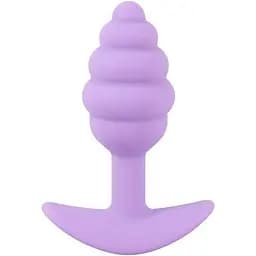 Анальна пробка Cuties Plugs Purple - мініатюра 1