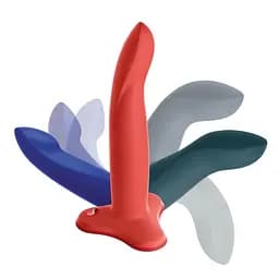 Фалоімітатор Fun Factory Limba Flex М 18 см кораловий - мініатюра 5