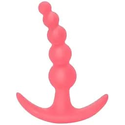 Анальная пробка Lola Games Bubbles 11.5 см (розовый)