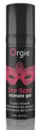 Збудливий гель для точки G - Orgie She Spot Intimate Gel, 15ml Orgie 51492; 69-51492 92470 - мініатюра 2