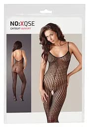 Бодістокінг 2313630 NO:XQSE Catsuit Black S/M - мініатюра 1
