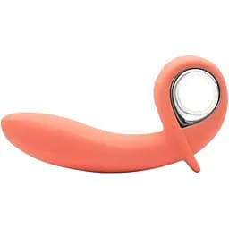 Анальний вібратор KisToy Klein Orange з кінчиком, що надувається, unisex діаметр 35-50 мм.