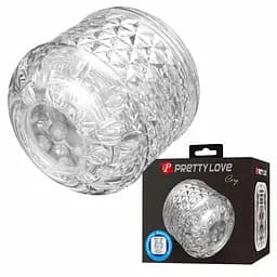 Мастурбатор Pretty Love Cary (прозрачный)