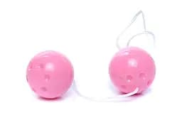 Вагінальні кульки Boss Series Duo Balls, 21 см, рожевий - мініатюра 2