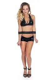 Фіксатор для талії та рук Fetish Tentation Waist and Wrist Straps з маскою на очі Fetish Tentation SO3737 91417 - мініатюра 2