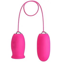 Виброяйцо Pretty Love Daisy Licking 7.3 см розовый