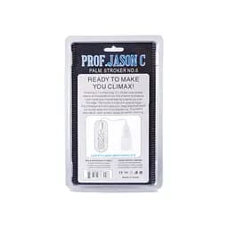 Ch38300 Мастурбатор гель Chisa Prof.Jason C Palm Stroker No.6 Clear - мініатюра 3