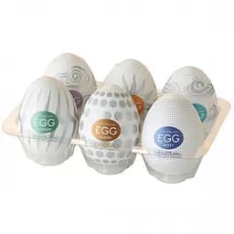 Мастурбатор яйце Tenga Thunder Tenga 42-05060870000; E23732 90109 - мініатюра 4