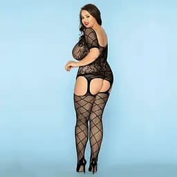 Бодістокінг JSY P81172 Plus size - мініатюра 4