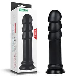 Фалоімітатор King Sized Anal Ripples 28.5 см чорний - мініатюра 10