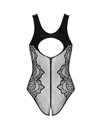 Боді Obsessive B335 crotchless teddy S/M/L - мініатюра 4