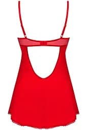 Комплект Obsessive Ingridia chemise (Червоний, XS/S) Obsessive 100418 96956 - мініатюра 4