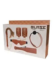 Набір Dreamtoys Blaze Elite BDSM Set 5 шт. коричневий - мініатюра 3