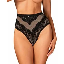 Трусики Obsessive Olvidia XS/S чорний