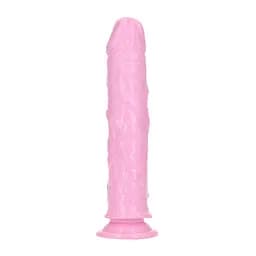 Фалоімітатор з ароматом жуйки- Toyz4lovers Delicious Dildo Bubble Gum, 20 см - мініатюра 4