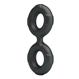 Ерекційне кільце Crazy Bull Super Soft Silicone Radwan, чорне PRETTY LOVE BI-210364 103646 - мініатюра 5