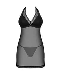 Пеньюар Obsessive Medilla chemise & thong XL/2XL - мініатюра 3