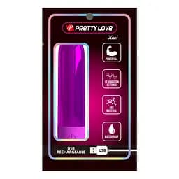 Кліторальний вібратор Pretty Love Kiwi, фіолетовий PRETTY LOVE BI-300091 103516 - мініатюра 9