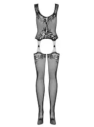 Бодістокінг Obsessive F221 S/M/L чорний - мініатюра 4