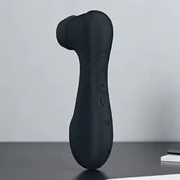Вакуумний кліторальний стимулятор Satisfyer Pro 2 Generation 3 with Liquid Air (Bluetooth) Темно-сірий - мініатюра 3