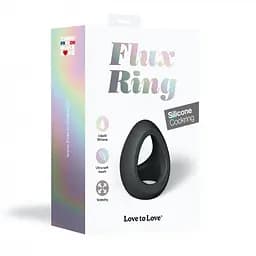 Подвійне ерекційне кільце Love To Love FLUX RING - BLACK ONYX Love To Love SO5087 92167 - мініатюра 4